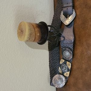Unique Braided Leather Belt